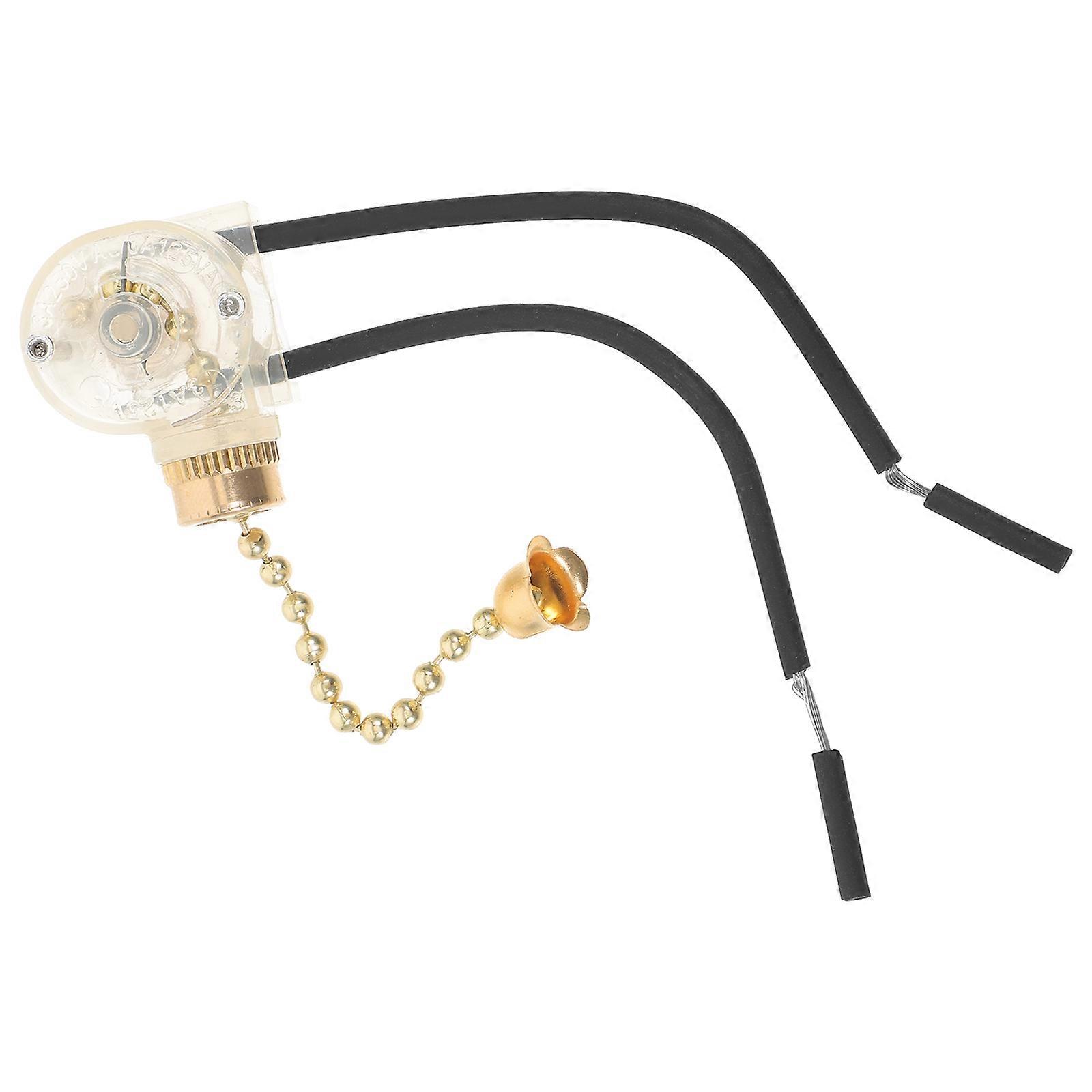 Pull Cord Ceiling Lamp Switch for 2Pcs Manual Control Accessories