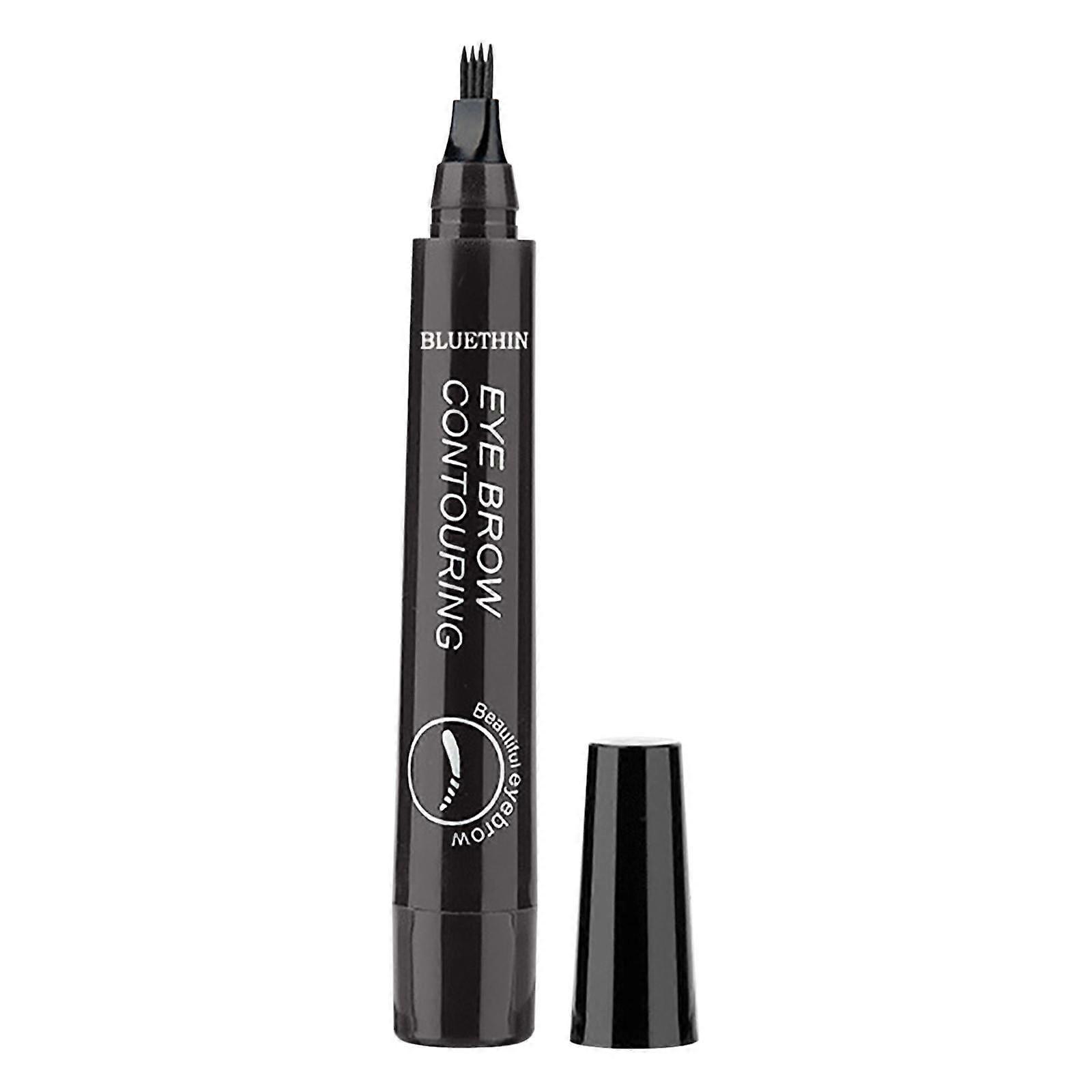 Fridja Magic 4-Tip Eyebrow Pencil, 2025 Upgrade Waterproof Microblading Pen for Natural Fine Stroke Brows