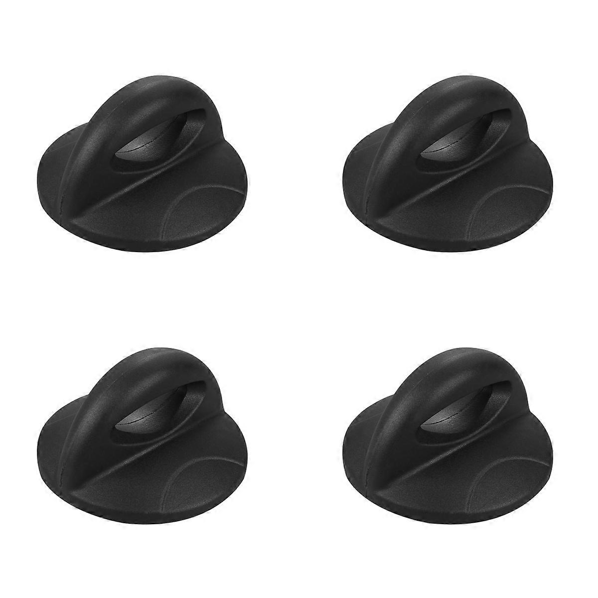 Pot Knob Universal Pot Lid Handle for Kitchen Use 12Pcs Black
