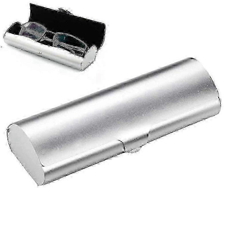 Aluminum Eyeglass Case - Hard Shell Glasses Case For Nearsighted Spectacles