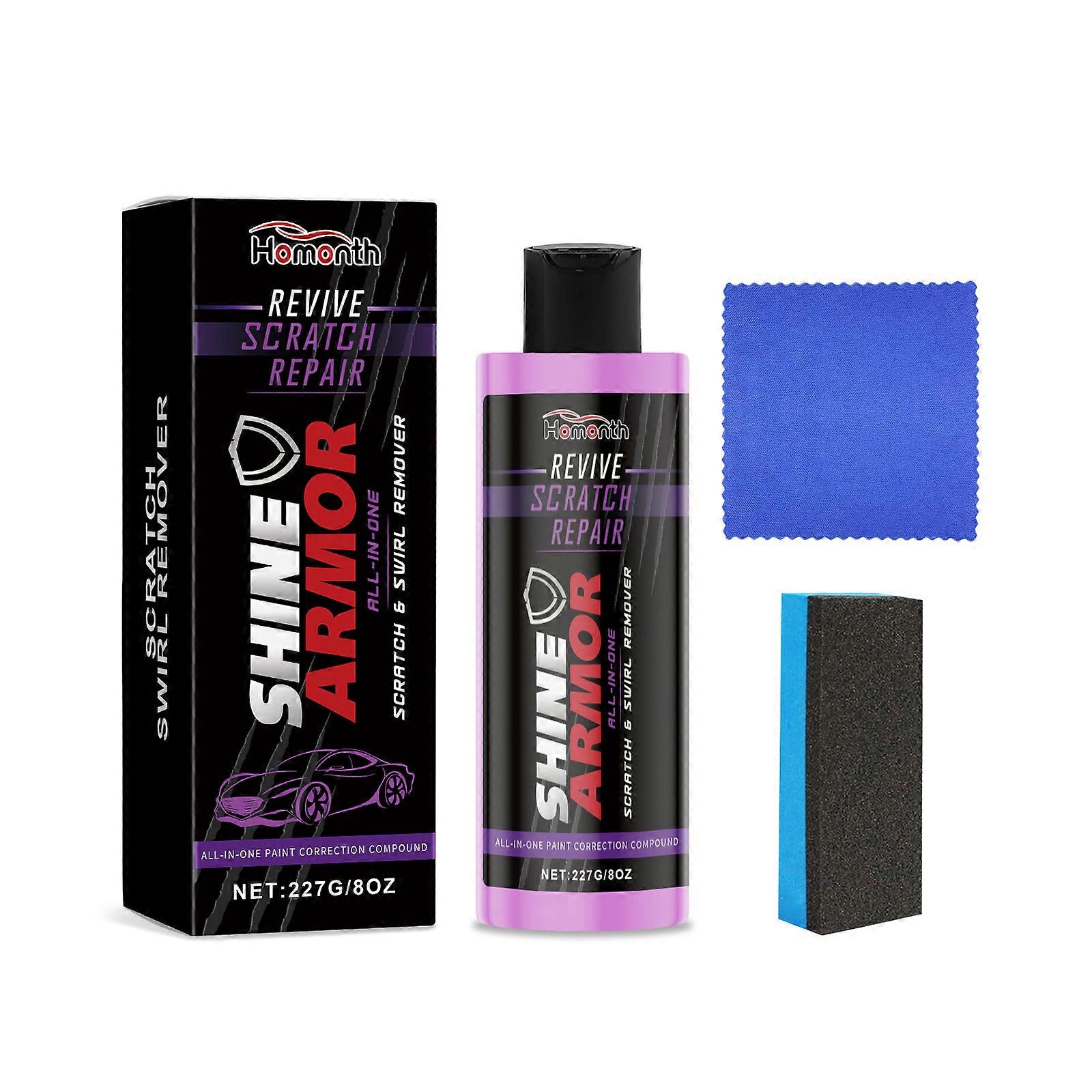 Homonth Car Scratch Care Agent Set: Car Paint Surface Scratch Cleaning, Scratch Removal, Polishing, Maintenance And Touch-Up