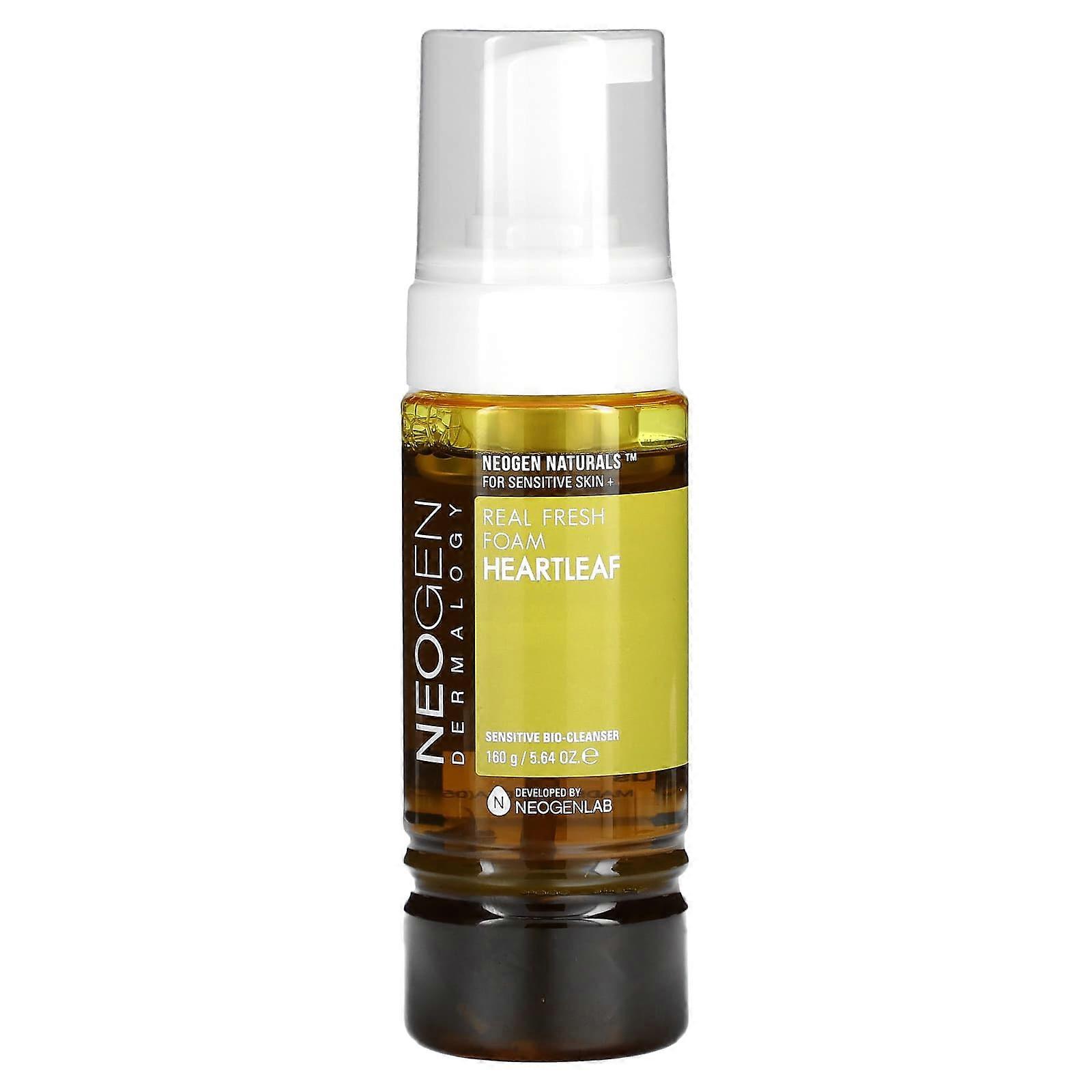 Real Fresh Foam, Heartleaf, 5.64 oz (160 g)