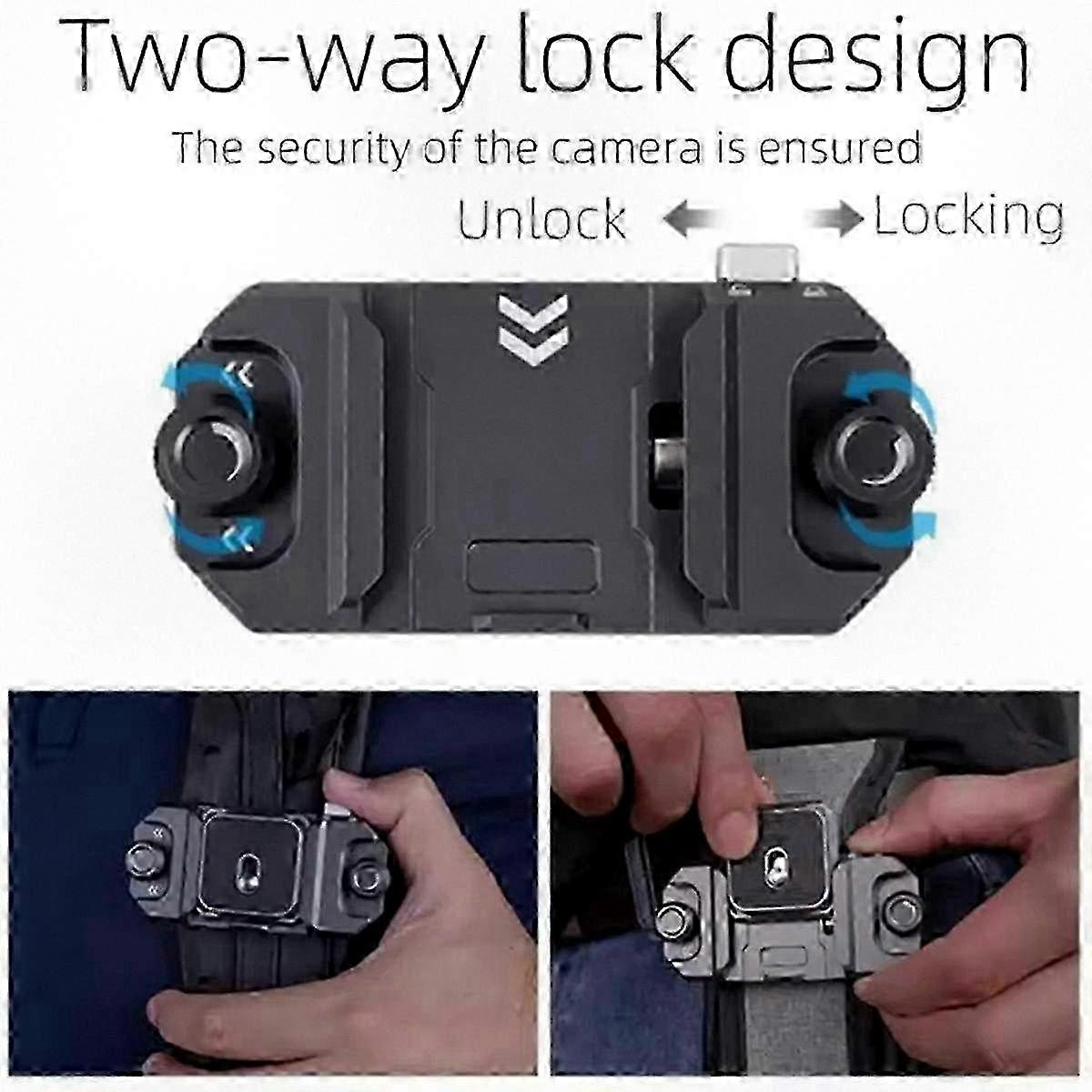 Universal DSLR Camera Quick Release Clamp for Tripod Mount with Arca Compatibility 25-26