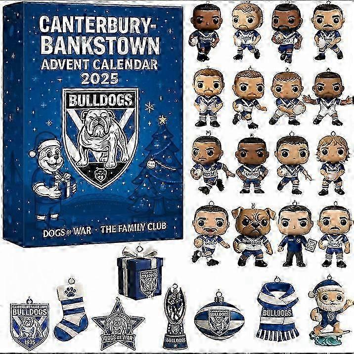 Julkalendrar 2025 Dekoration Akryl Full Style A