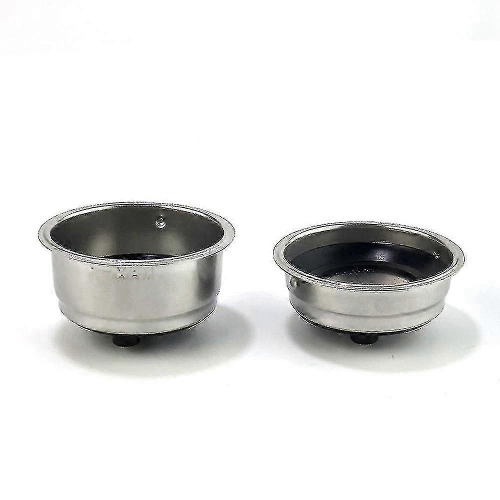 Stainless Steel Coffee Filter Basket Compatible Home Office(2 Pack)