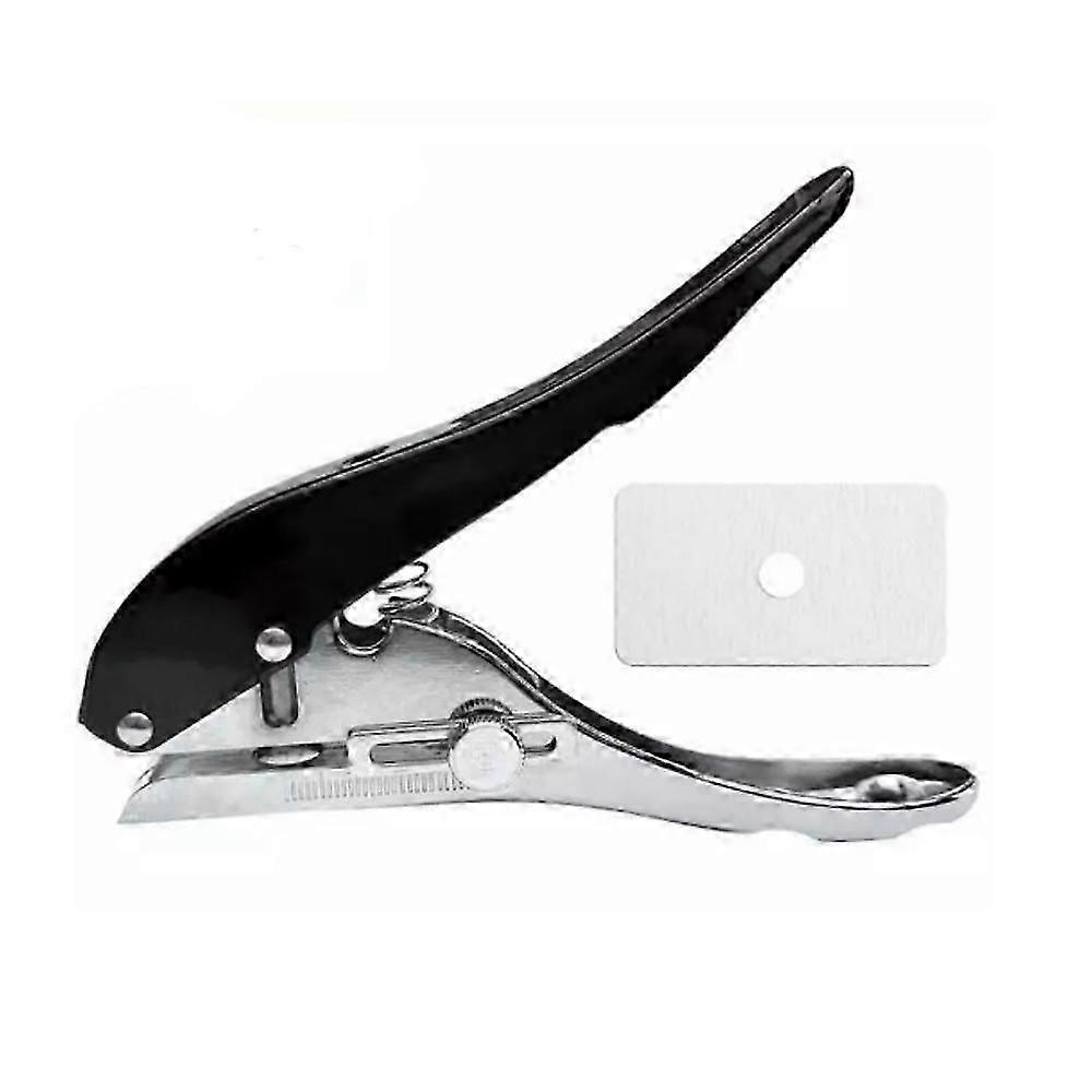 Portable Hole Punch Tool,Premium Single Hole Punch Heavy Duty Hole Punch Paper