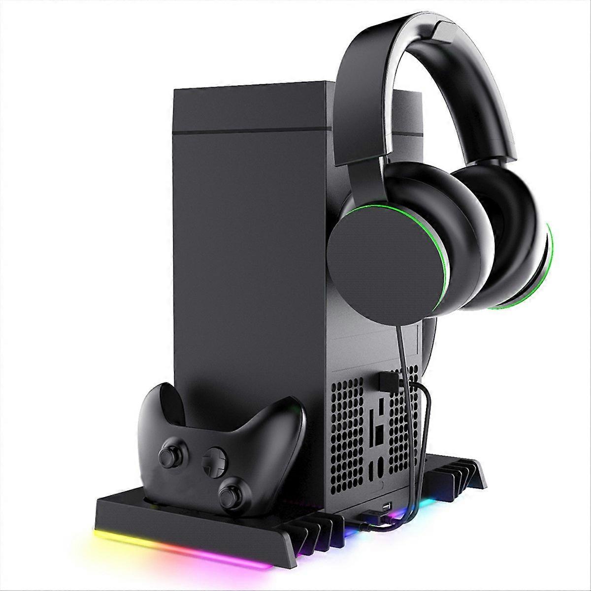 Cooling Fan Stand&Charging Station for Xbox Series X Console