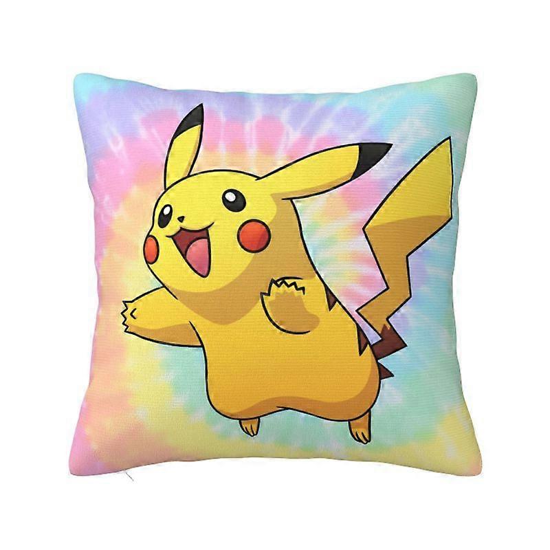 c245カスタムポケモンピカチュウ投げ枕カバーリビングルームデコレーション3Dプリントソファクッションカバーポリエステル枕カバー抱き枕kjs245