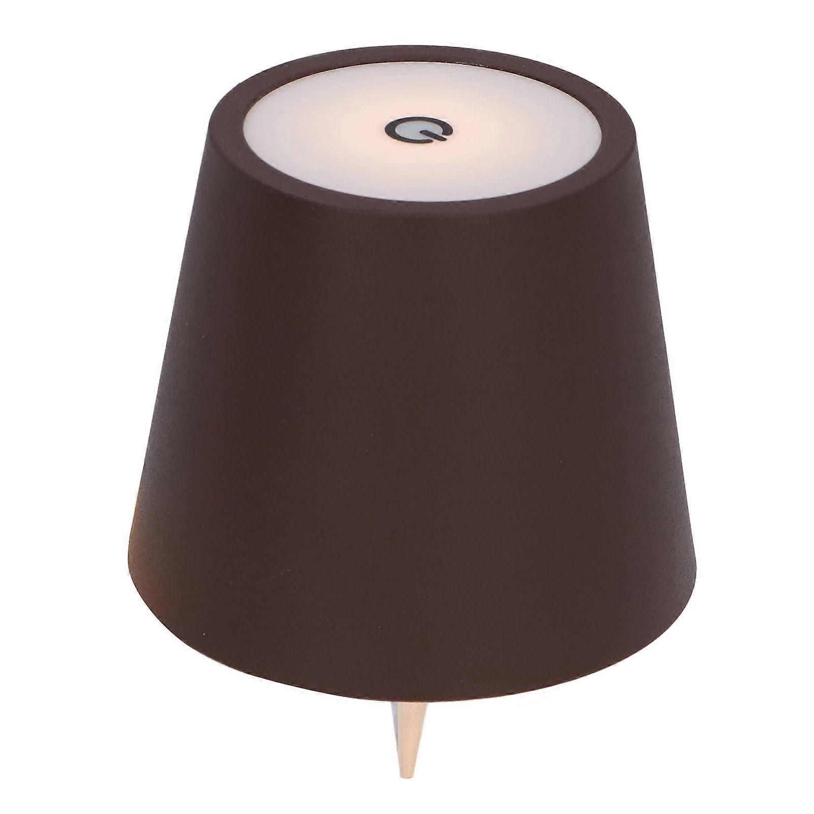 Wine Bottle Lamp 3 Color Stepless Dimming LED Touch Control Rechargeable Cordless Bottle Lamp for Bar Restaurant Coffee Color 