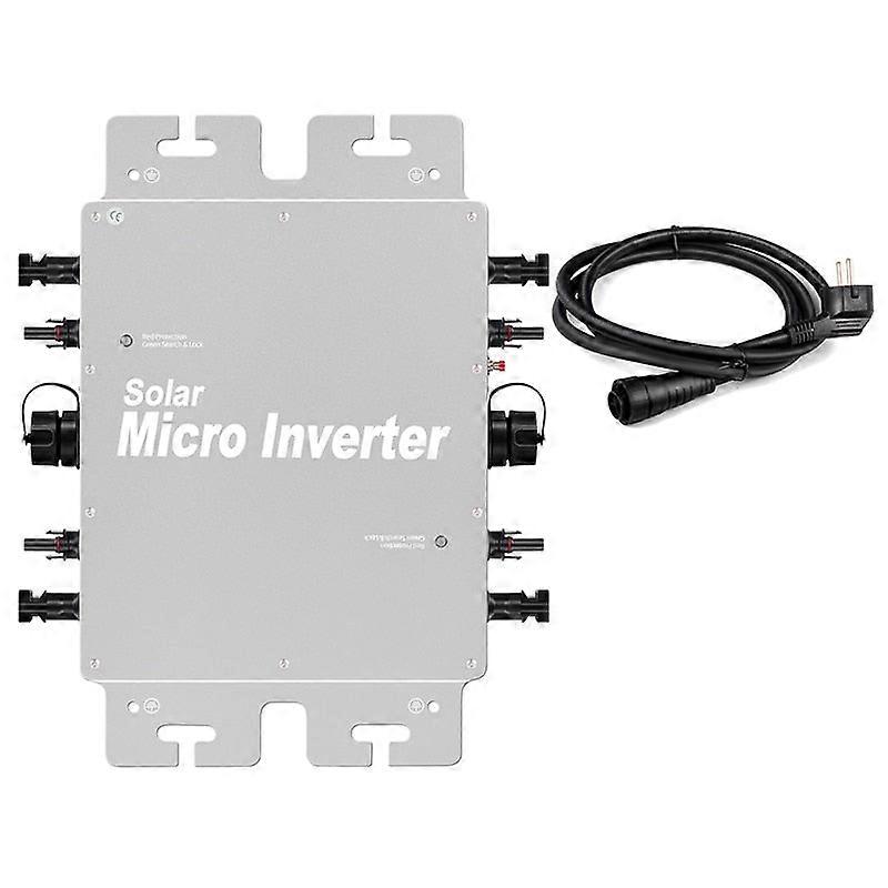 2400W / 2800w Micro Inverter Sine Wave Solar Photovoltaic Power Generation System Waterproof Automatic Identification 433/wifi