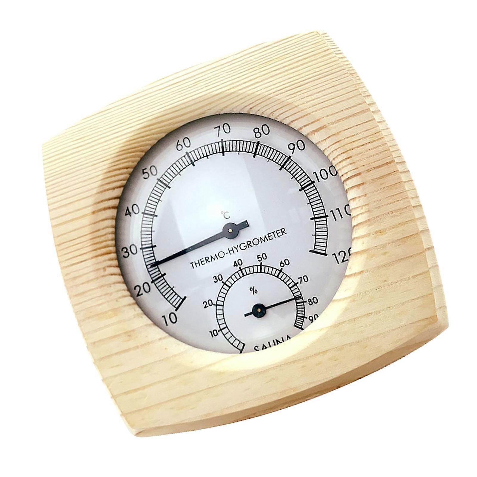 Sauna Room Thermometer Portable Wall Mount Hygrometer Precise Temperature and Humidity Measurement Multicolor