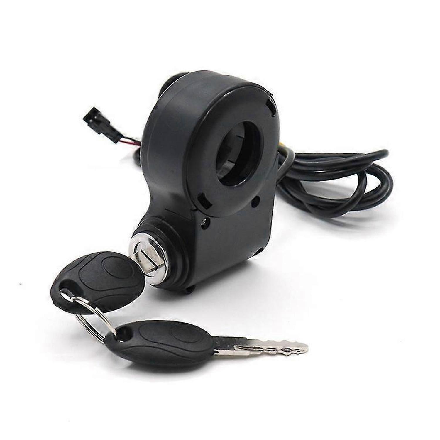 E-Bike Lgnition Lock Key Thumb Throttle Switch Power for KUGOO M4 M5/Xiao Mi M365 Universal Electric