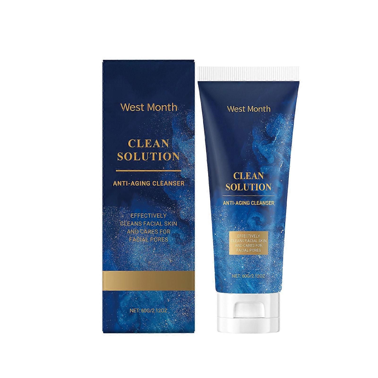 West Month Nourishing Moisturizing Facial Cleanser Cleansing Facial Grease Improves Drying, Not Tight, Delicate And Smooth