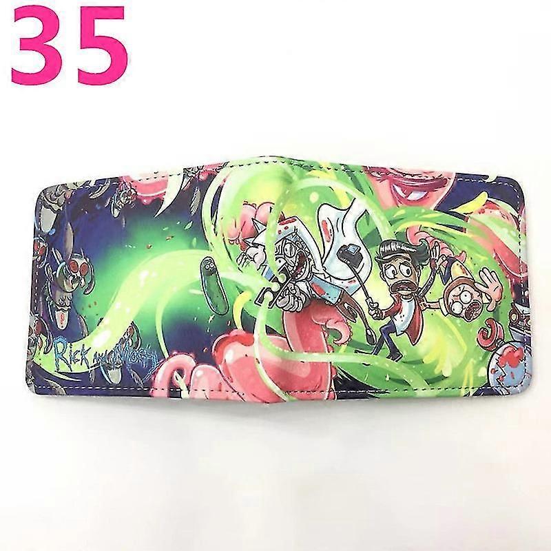 Rick And Morty Coin Purse, Billetera doble # 35