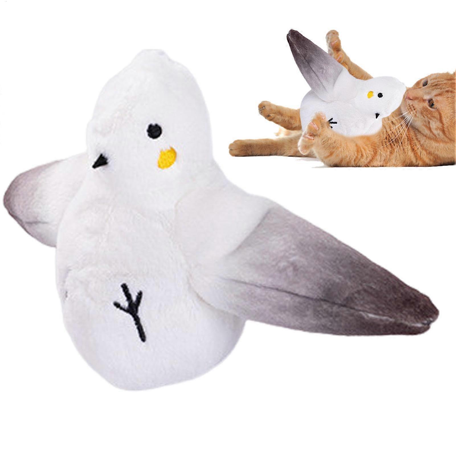 Interactive Cat Chirping Toy with Realistic Kitten Sounds for Pet Play and Training