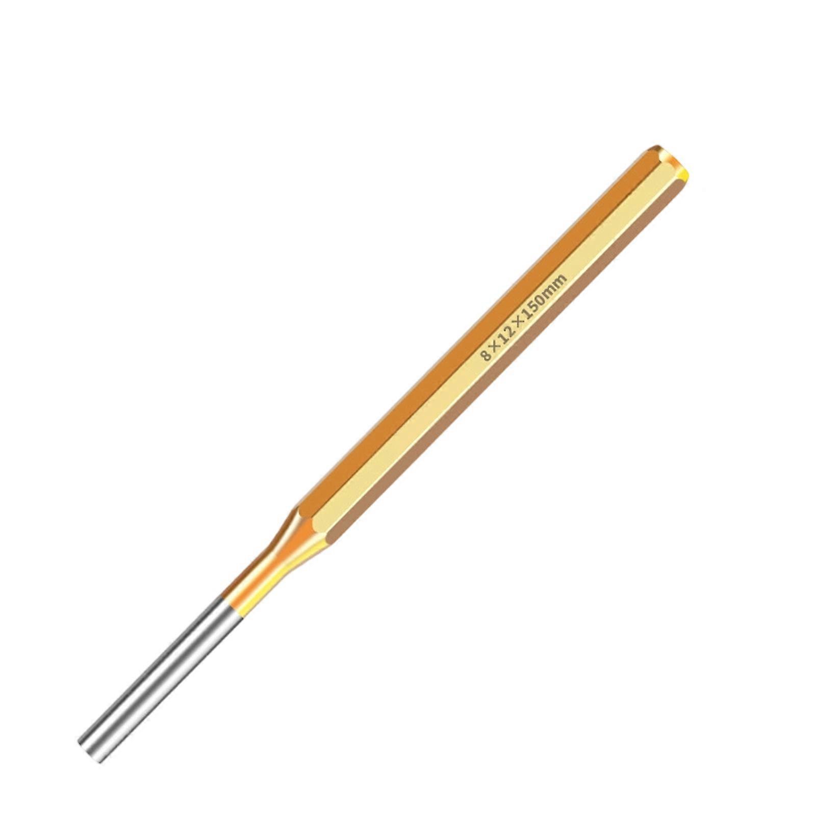 2-10mm Brass Punch Roll Pin Punch Tool Remover 150mm For Heavy Duty Chisel Cone Punch Machinery Tool Multicolor