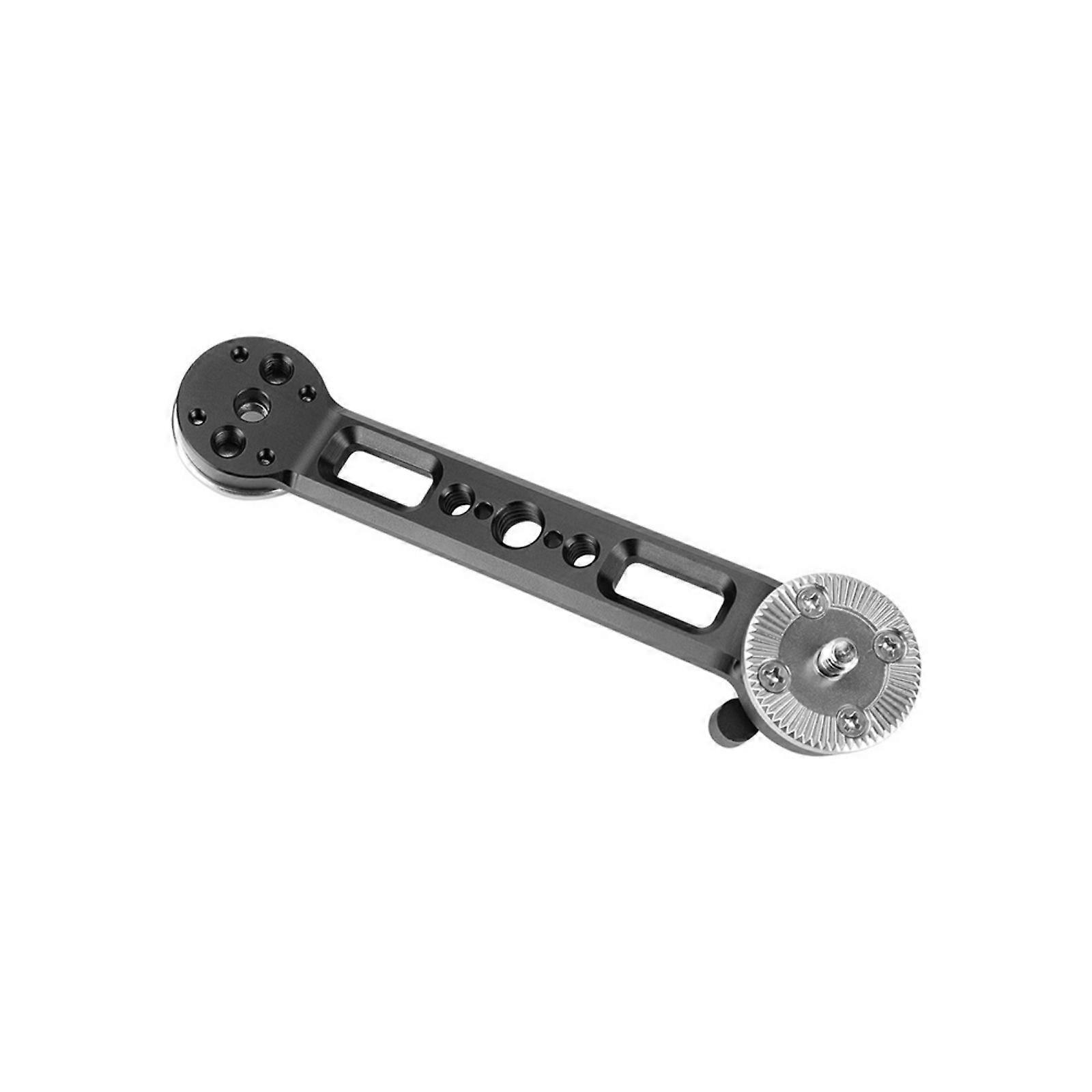 Robusts M6 Aluminum Rosette Extension Arm For Photography Use Featuring 1/4inch And 3/8inch Threaded Mounting Option Multicolor