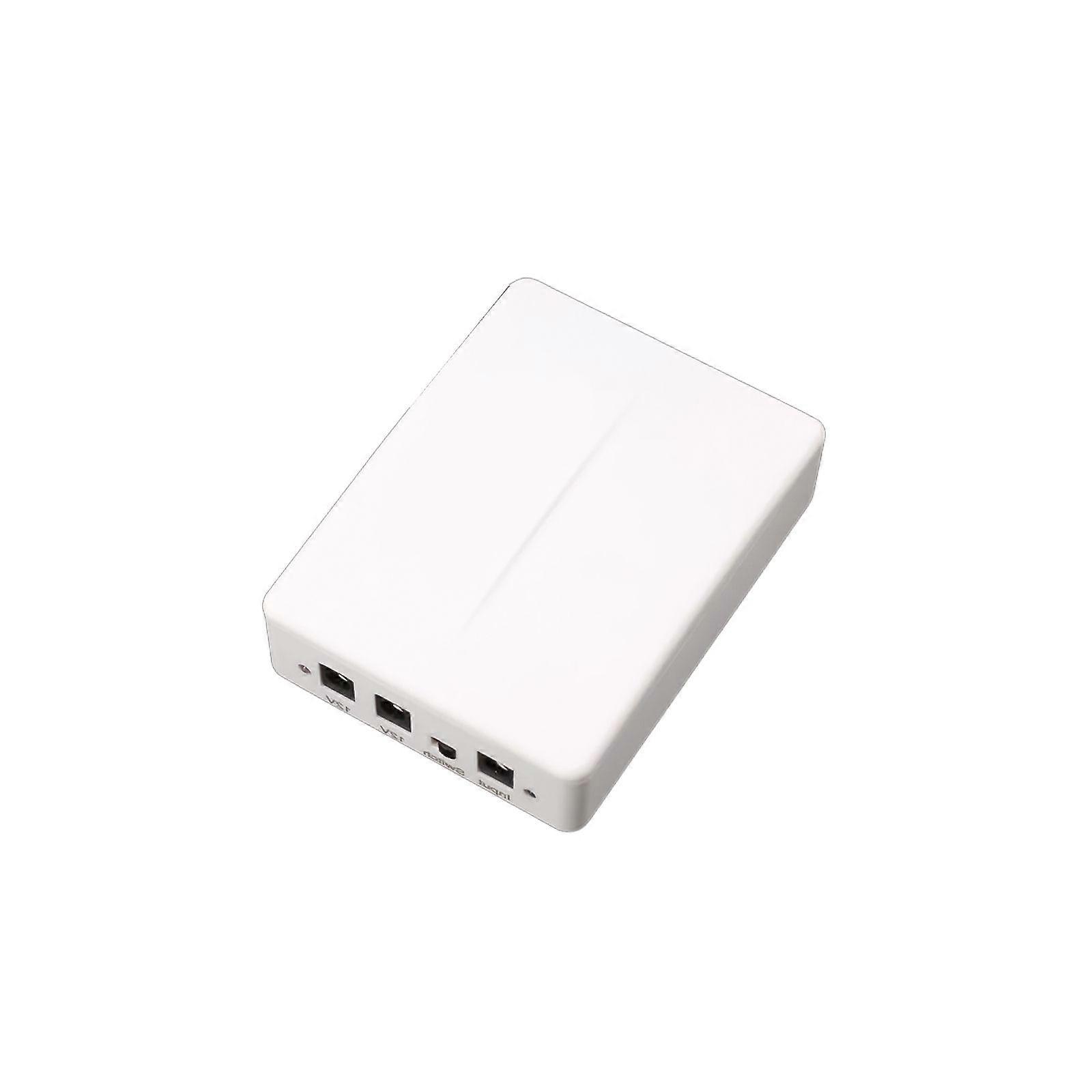 UPS 5200mAh Battery Backup for Networking Devices with Extended Equipment Runtimes Stable Connectivities  White