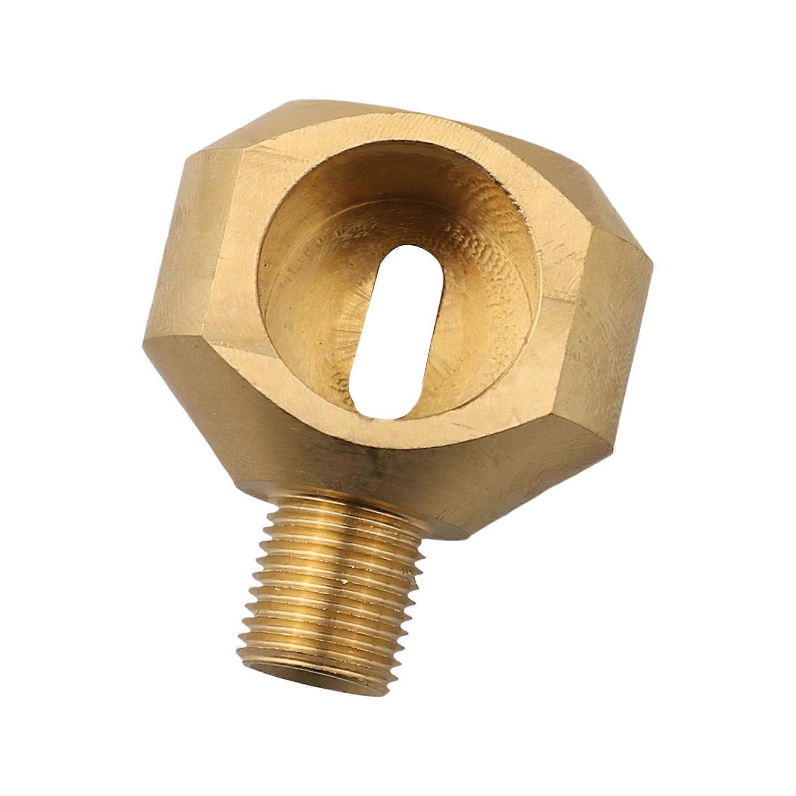 Precisions 1/8inch BSPP Threaded Coupling Ensures Secure Fluid Connections Industrial Fluid Connector Brass Texture Multicolor