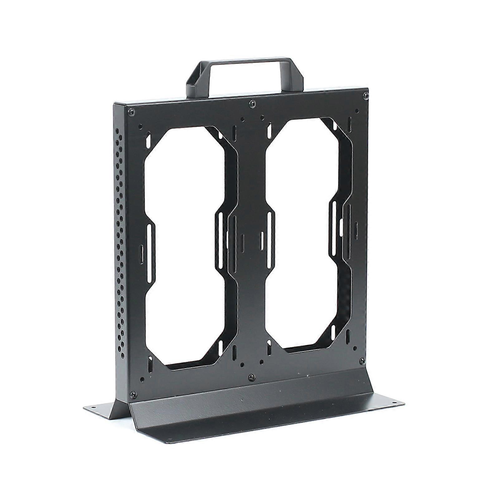 External PC Water Cooling Bracket With 240x2 Radiators Support And ClutterFree Workspaces Design Multicolor