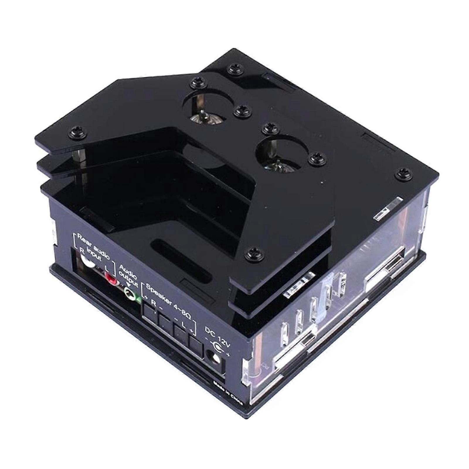 35W+35W 2 Channel Amplifier Board DC12V Bluetooth-compatible Amplifier Module AMP Board for DIY Speaker Multicolor