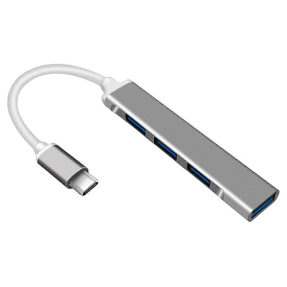 jixopn HUB Converter with 1 USB3.0 and 3 USB2.0 Ports for Windows Linux (Type-c)