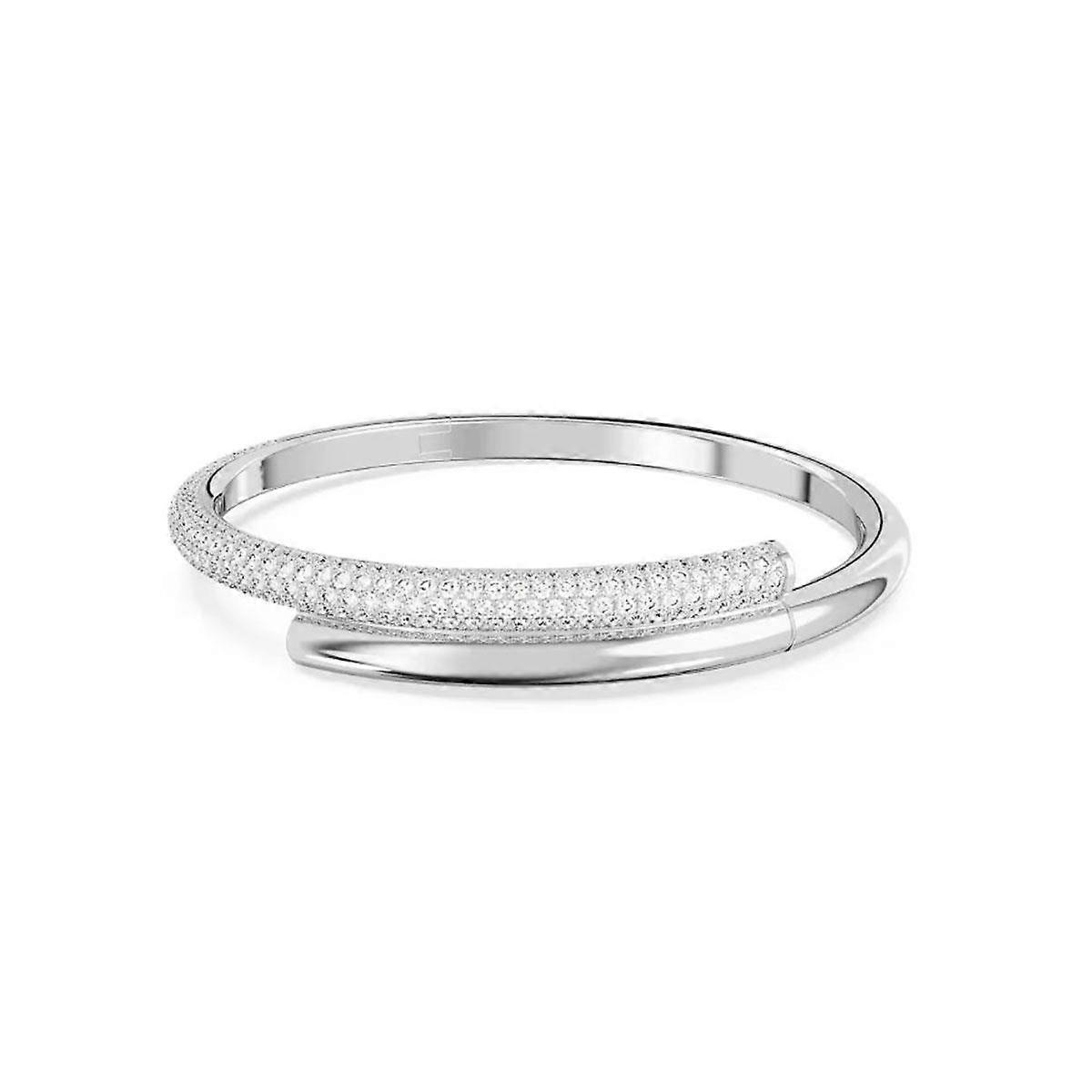 Adjustable Silver Bangle Bracelet with Real Elements High Quality Charles William