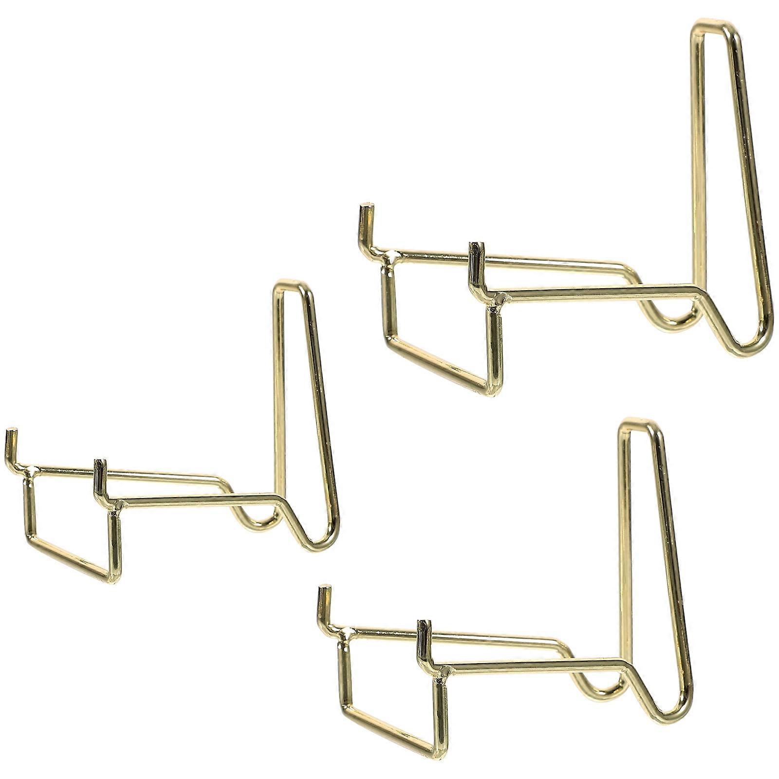 3 Pcs Metal Crystal Mine Mark Display Stand Tea Cup Display Stand Crystal Display Stands