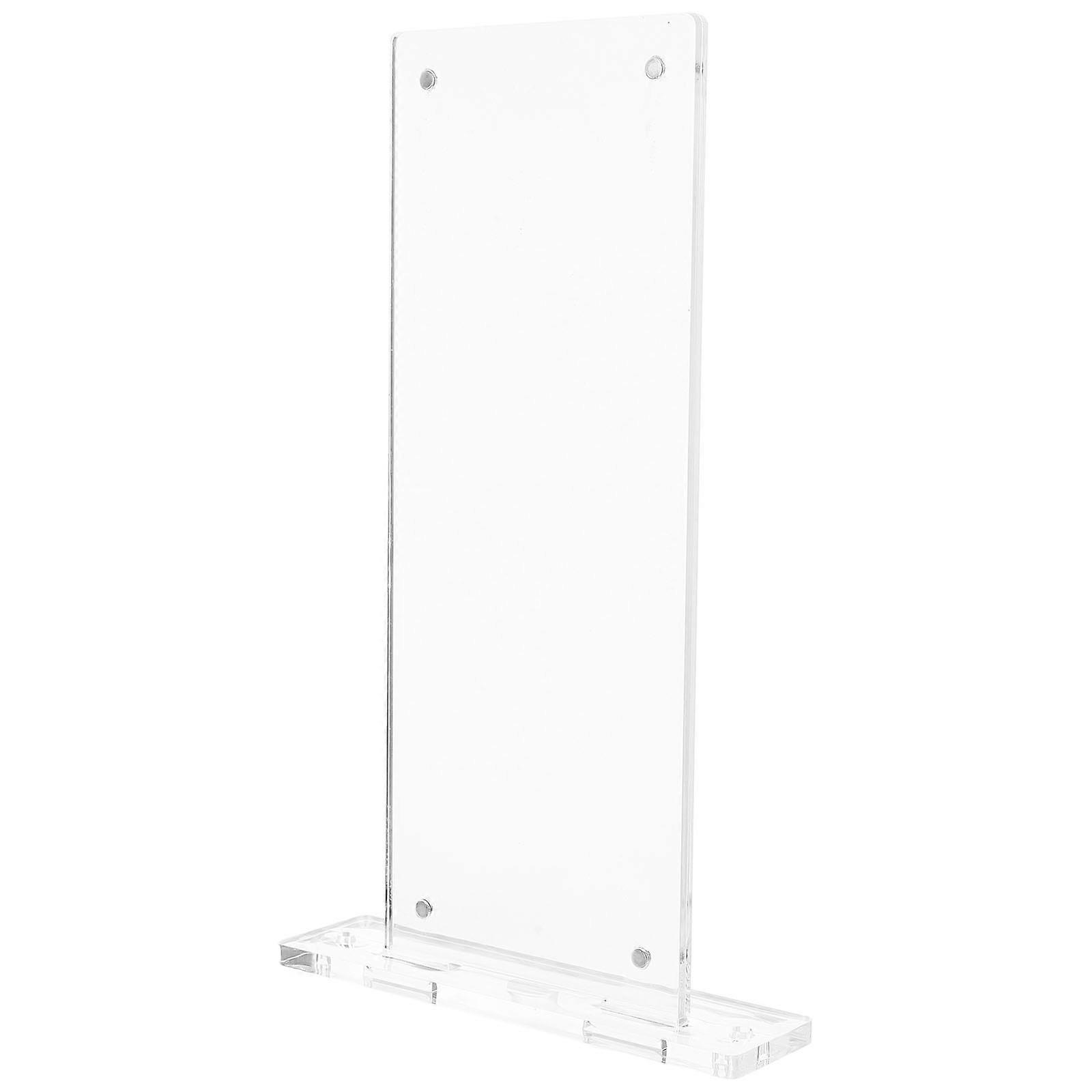 Office Door Decor Acrylic Sign for Double Sided Display 4Pcs Set