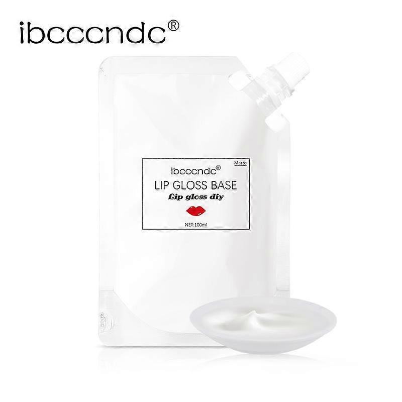 ?DIY Matte Lip Gloss Base (100ml), Create Your Own Custom Lip Glaze at Home, Easy to Blend with Pigments, Perfect for Beauty Enthusiasts &amp; M