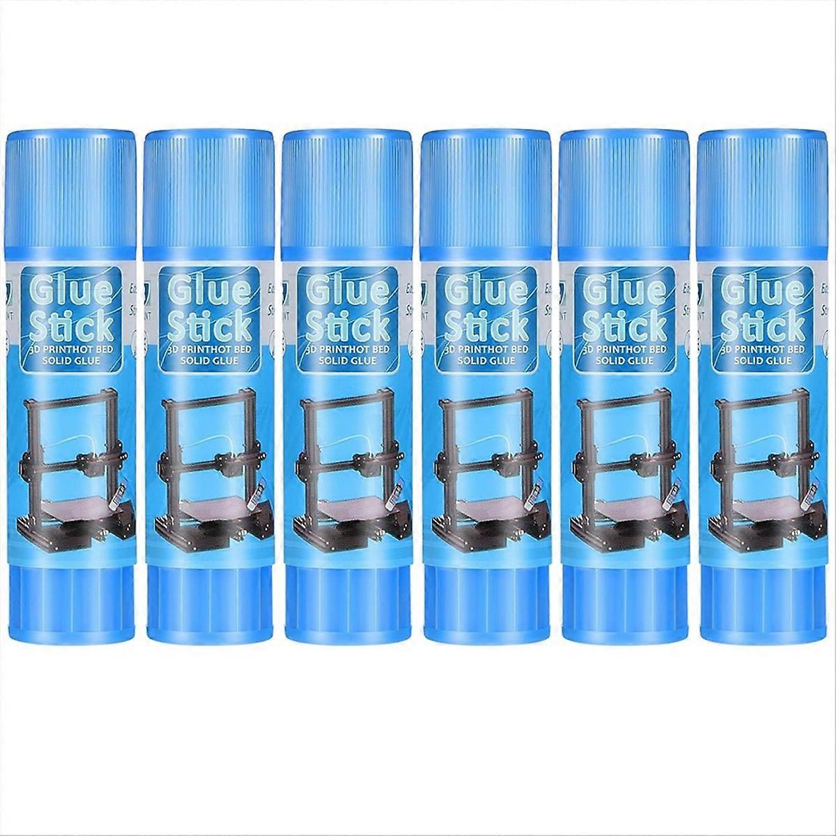 3D Printer Glue Sticks PVP Solid Glue Sticks for 3D Printer(6 Pieces)