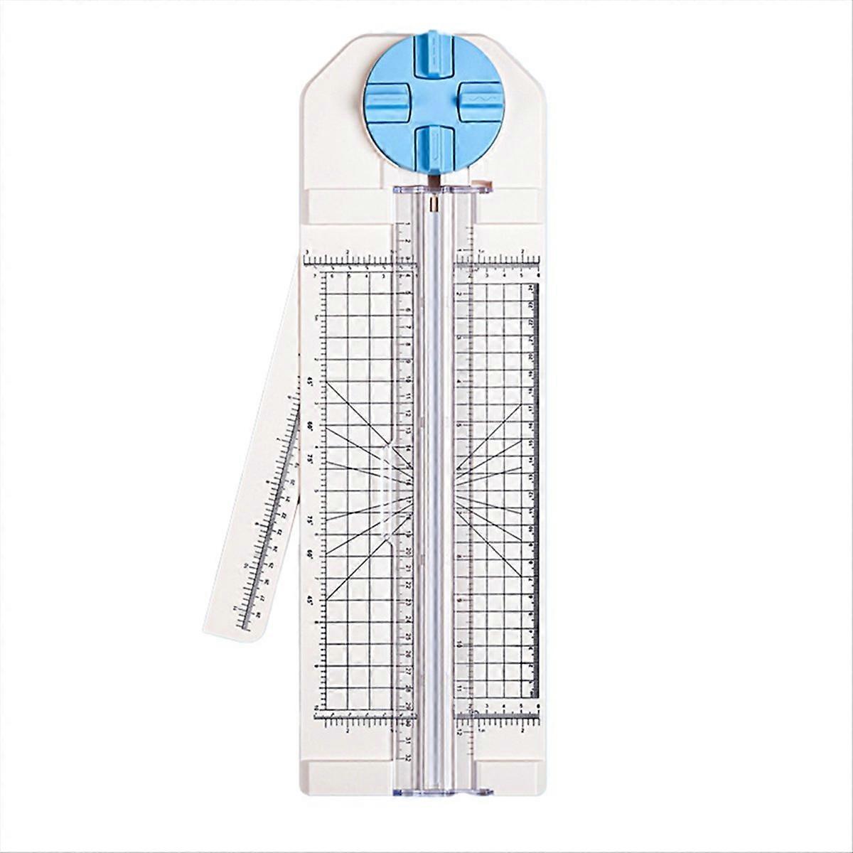 Paper Trimmer Craft Paper Cutter,4-in-1 Paper Trimmer Blue