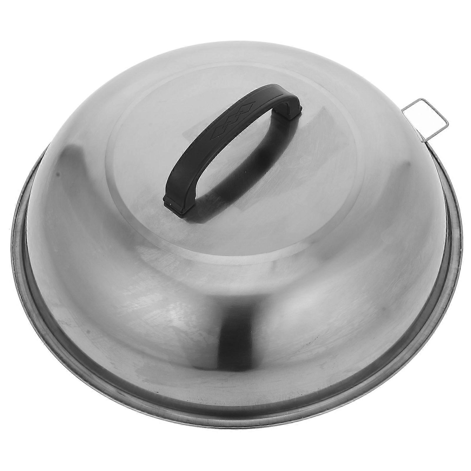 Thick Household Pot Cover Vertical Kitchen Cooking Lid with Handle