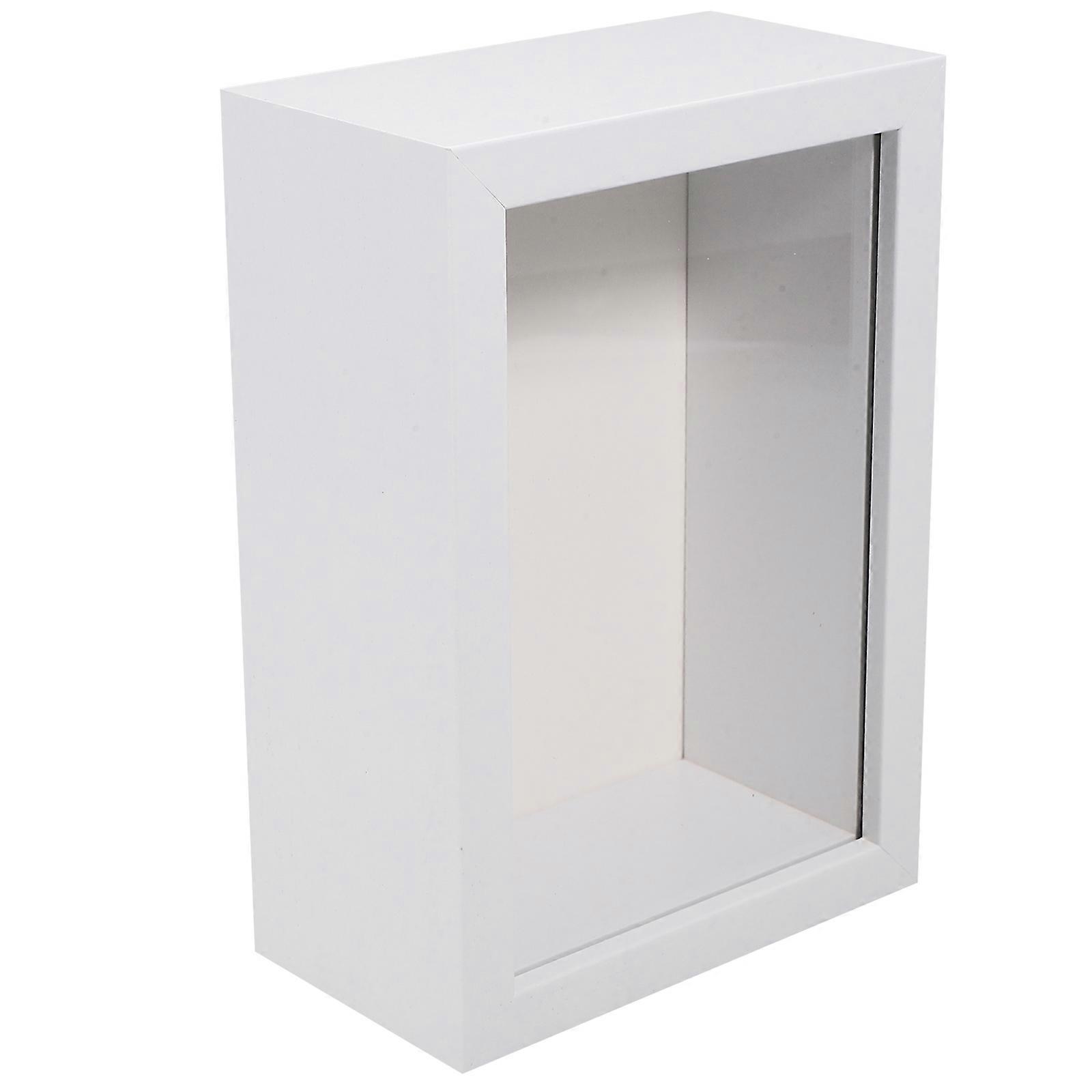 Insect Specimen Box Rustic Wooden Memory Frame for Display