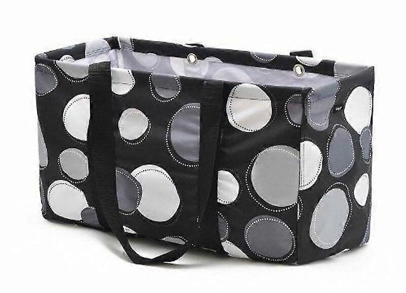 Thirty One MEDIUM UTILITY tote storage Laundry beach Bag 31 gift Happy Dot
