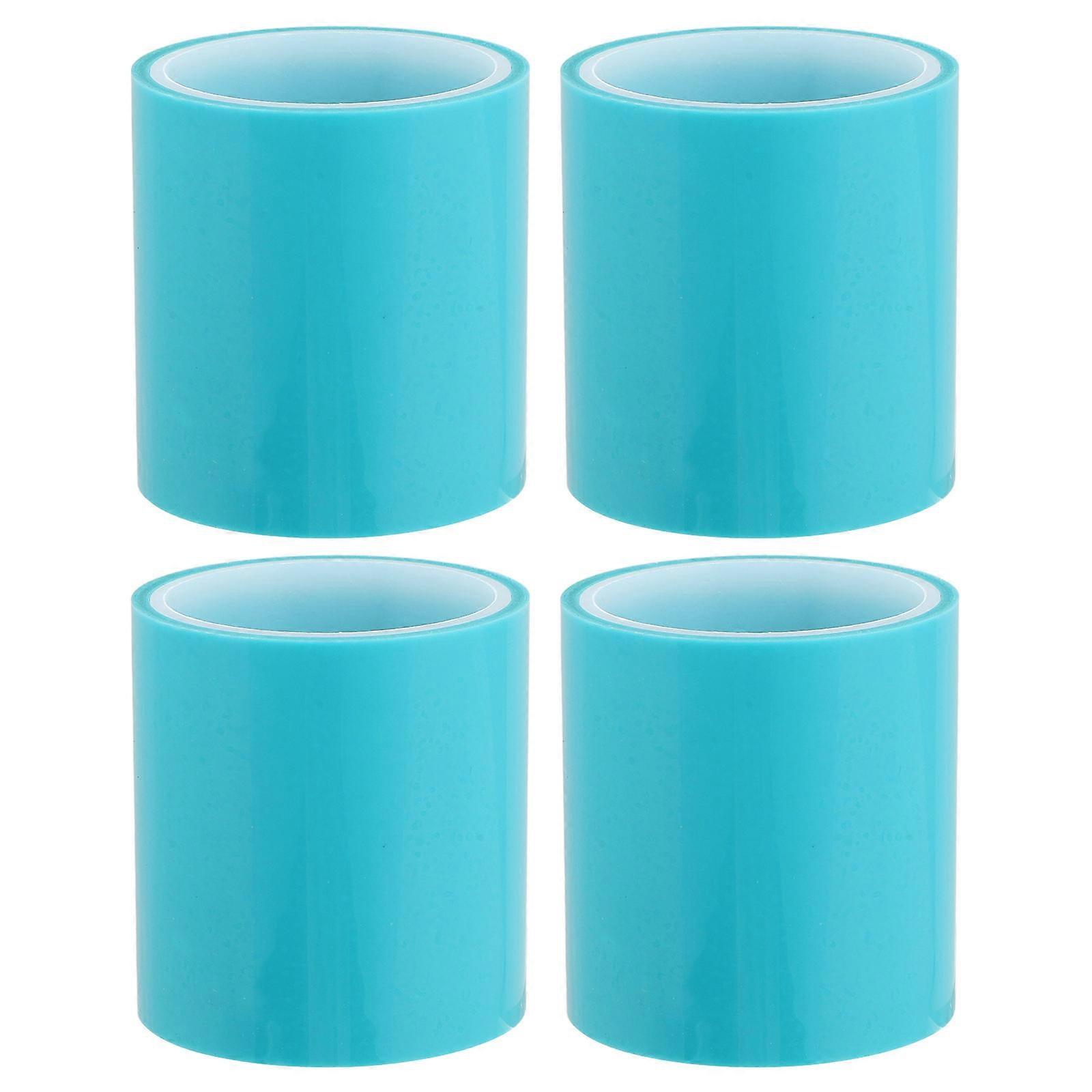 Sky-Blue Epoxy Resin Tape 4 Rolls for Protective DIY Use