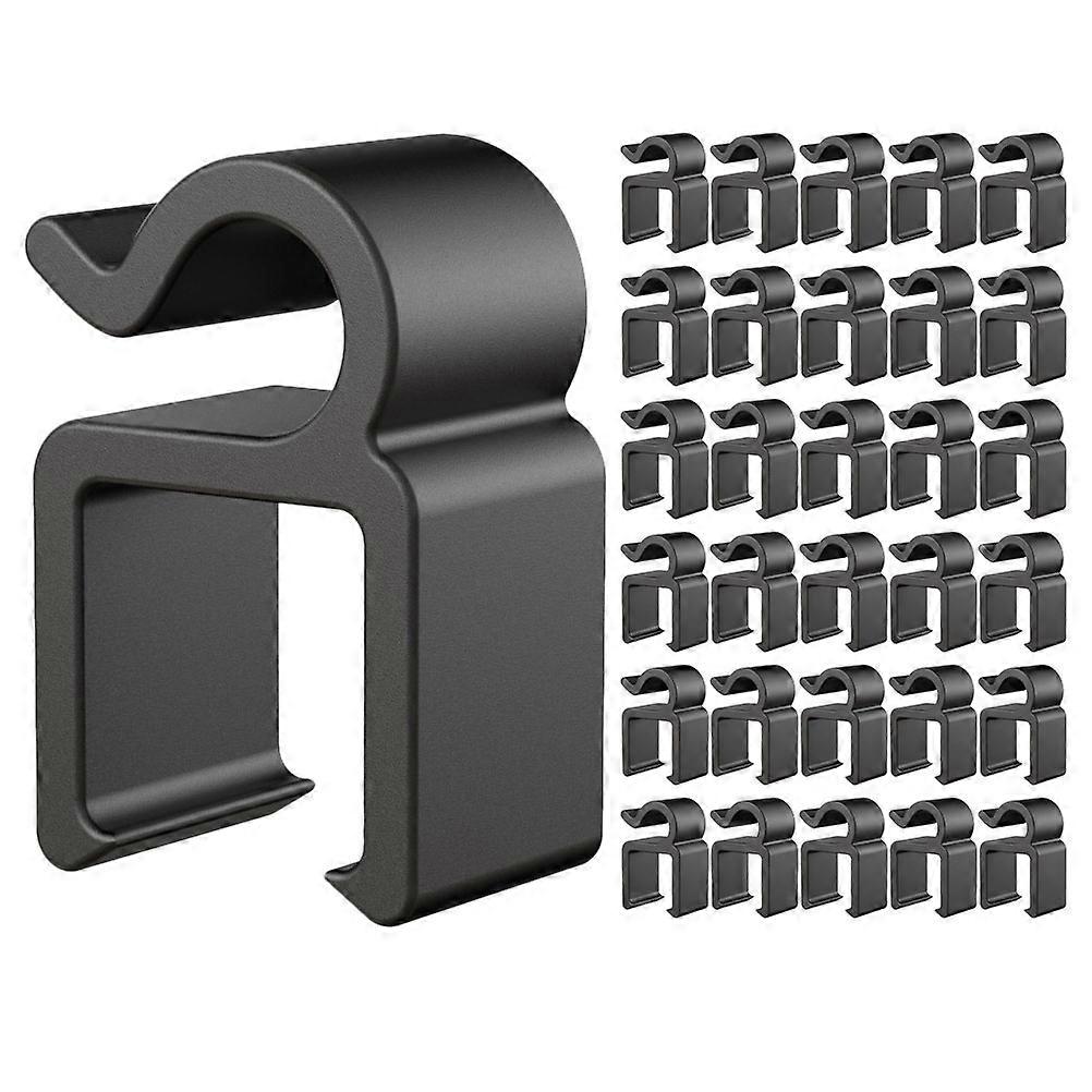 Mic Stand Arm Clip Cable Clip Phone Stand Cable Holder 40Pcs Plastic