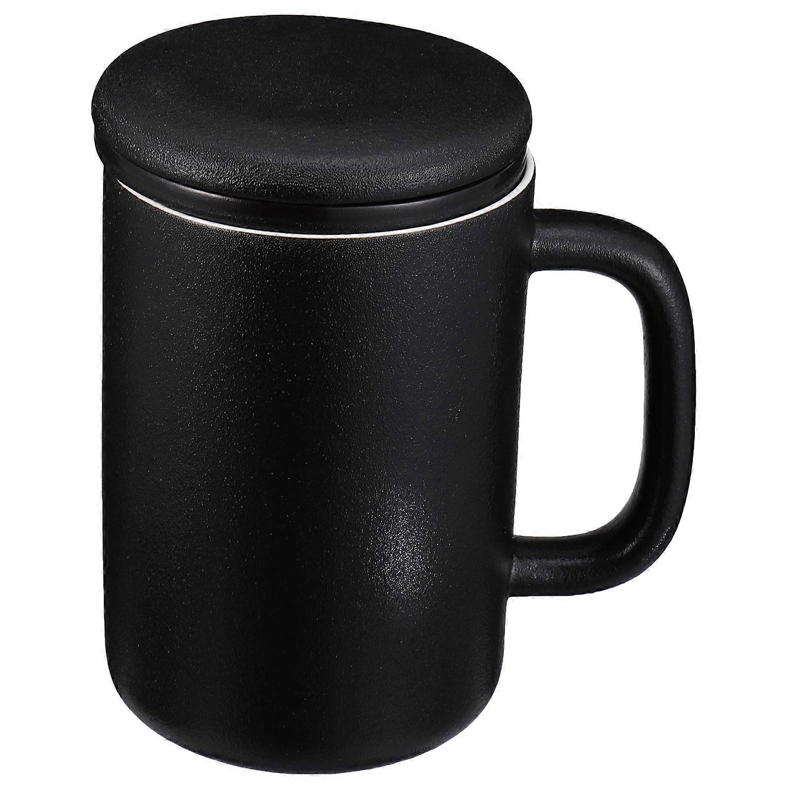 Tea Filter Infuser Cup with Lid for Ceramic Water Cup