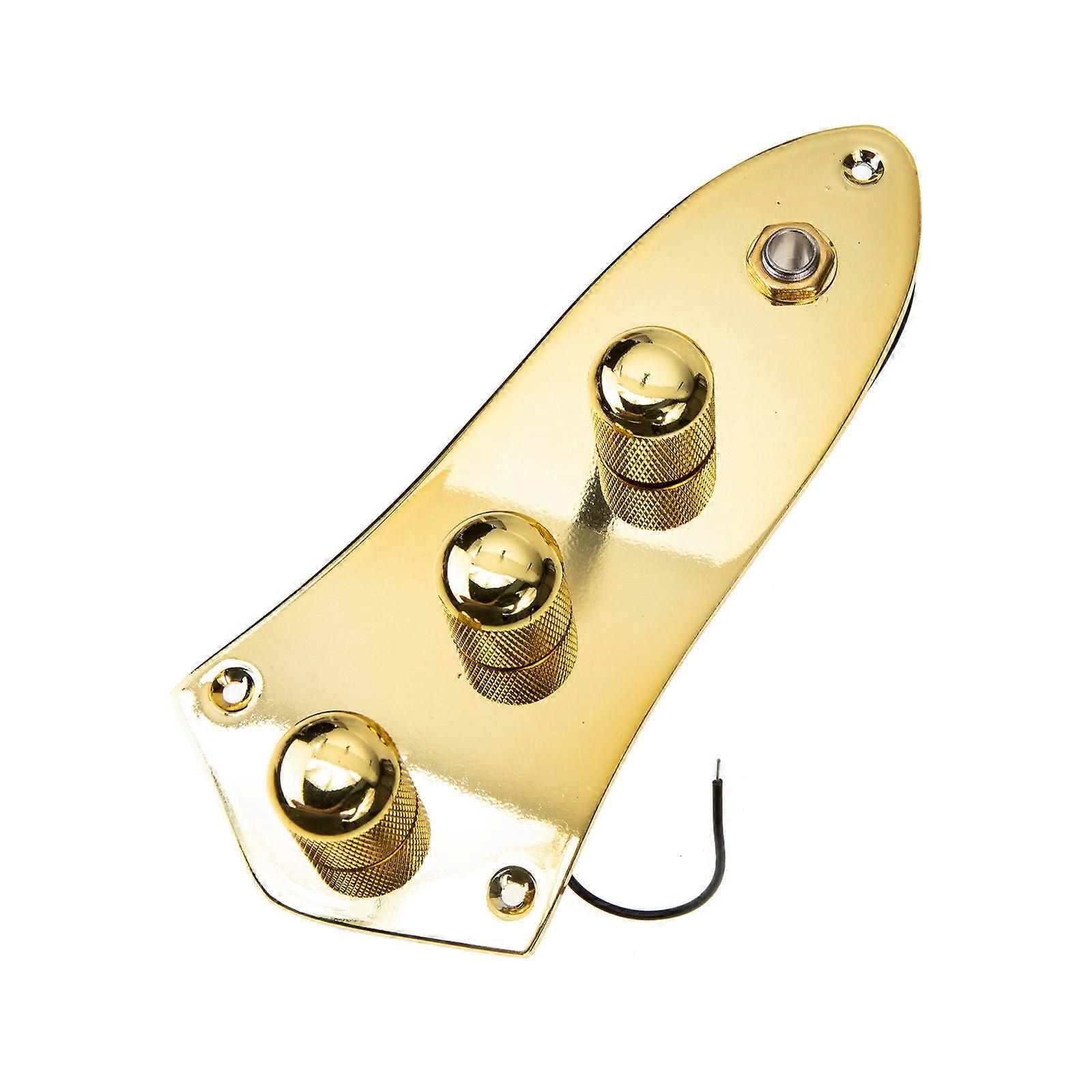 Control Plate for Guitar Electric Guitar Wired Volume Tone Knobs 4Sets