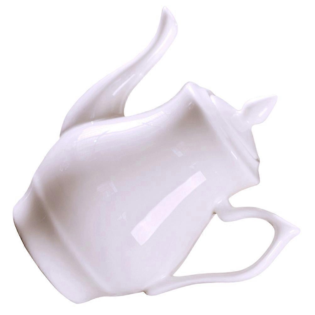 Bone China Soy Sauce Dispenser Bottle for Kitchen Use 1Pcs Ceramic Condiment Container