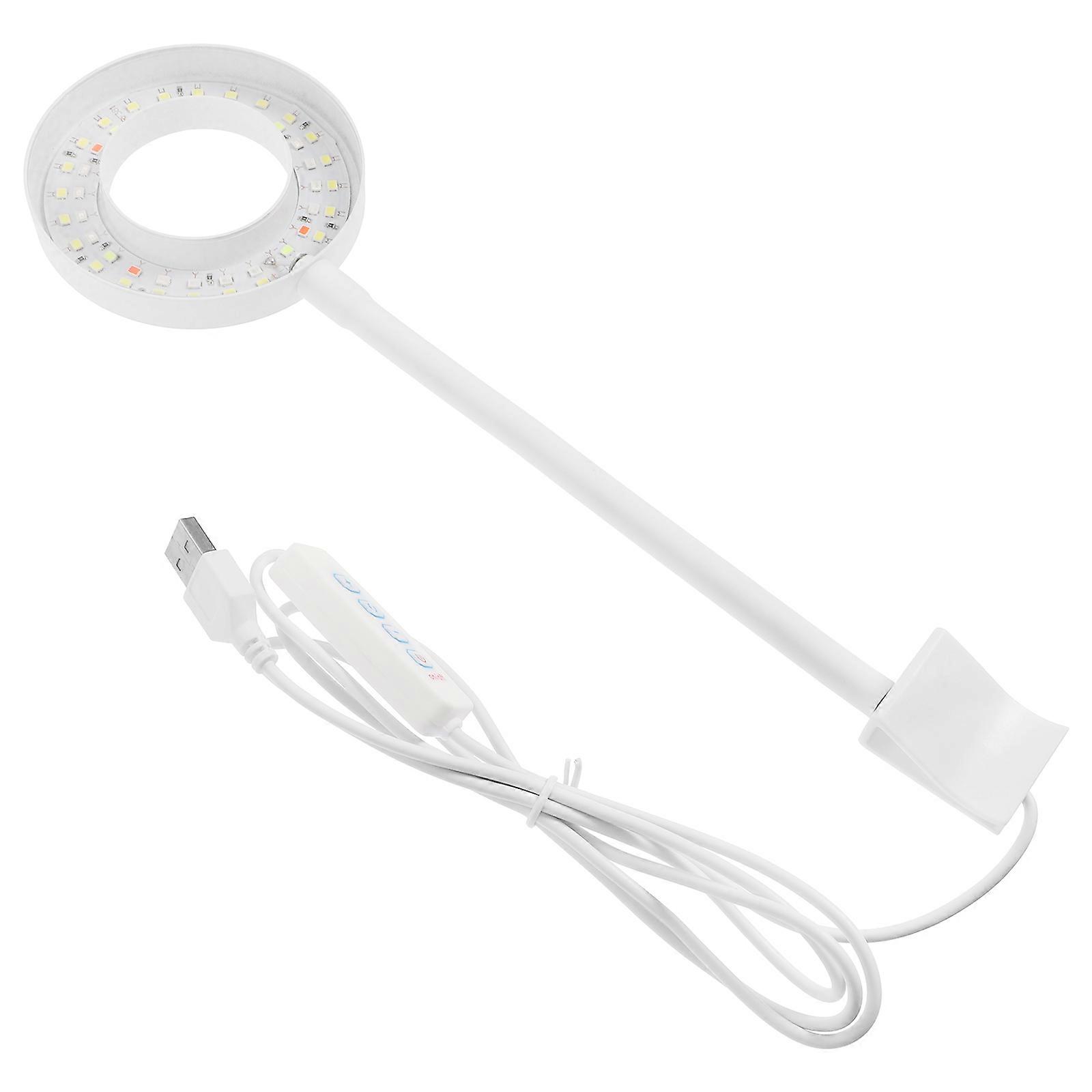 Fish Tank LED Aquarium Light with Adjustable Arm 3Pcs Compact Design