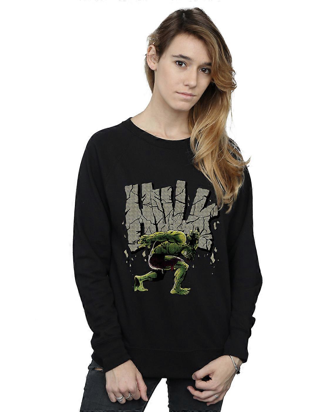 Marvel Women's Hulk Rock Sweatshirt