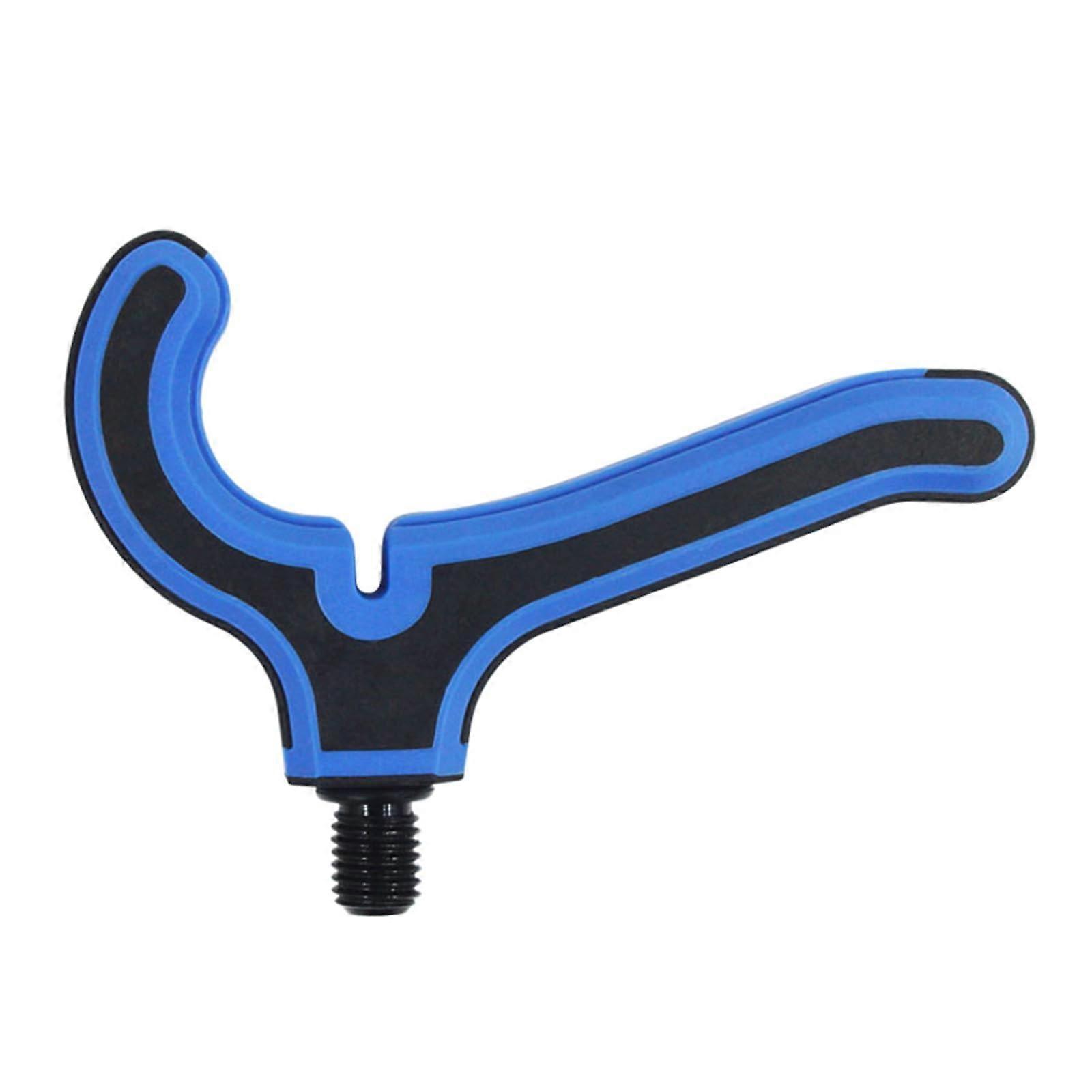 Fishing Rod Holder with 3/8 Thread, Secure Grip, Adjustable Rack for Shore and Dock