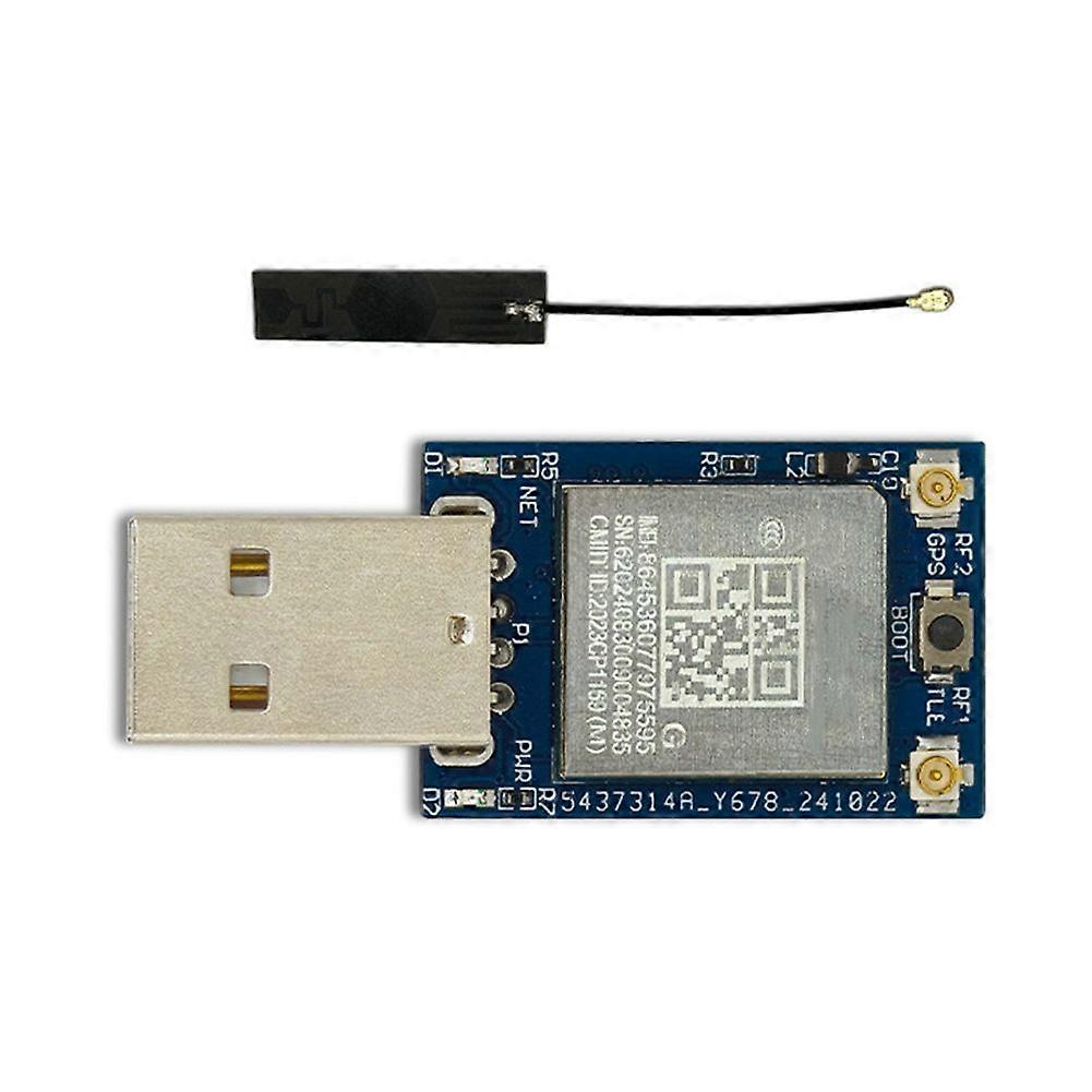 Air780EG 4G Full Netcom Module USB Internet Module with GPS Multi-Functional Portable Module No Driver Board + Antenna