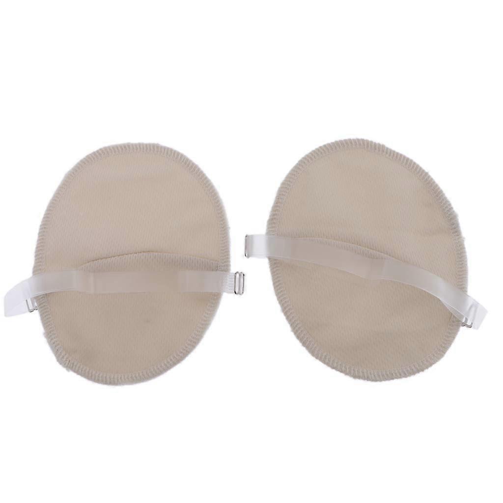 Underarm Sweat Pads with Adjustable Shoulder Strap, Washable Dress Shields for Excessive Sweating