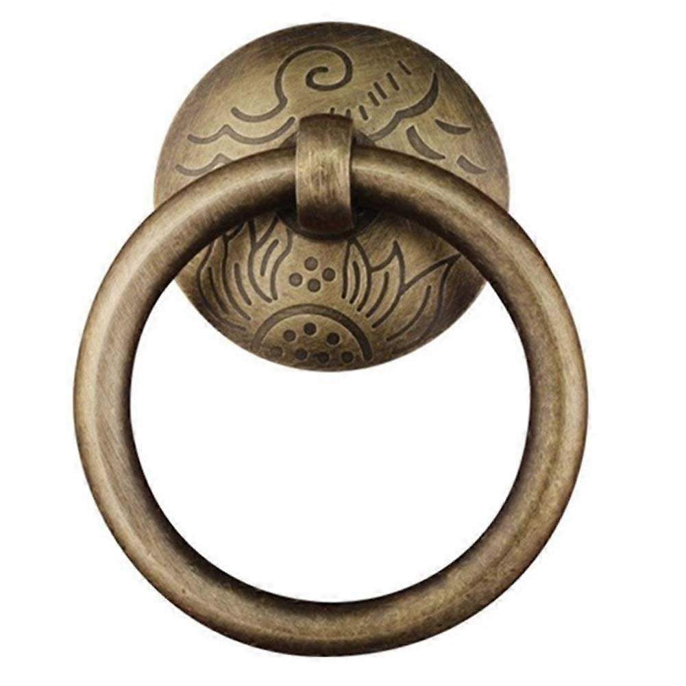 Cabinet Drawer Knobs Antique Brass Handles Elegant Vintage Pulls for Wardrobe Kitchen Bathroom