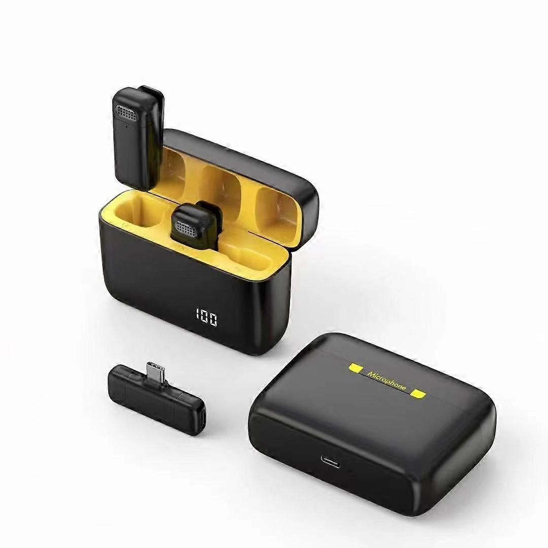 Lavalier Microphone Wireless Mini Noise Reduction Microphone Plug And Play Suitable For Android Type-C Interface A01