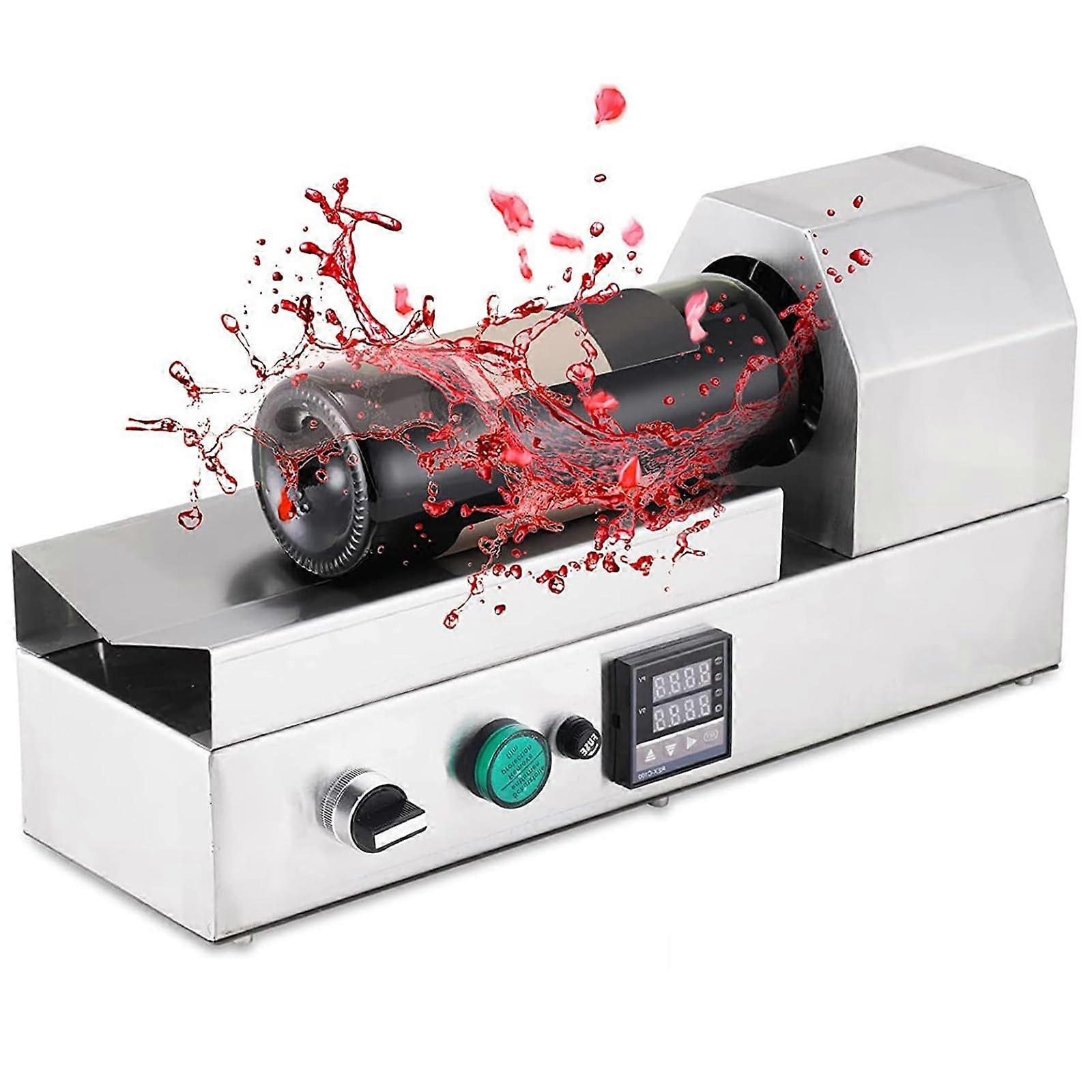 Wine Bottle Heat Shrink Machine with Precise Temperature Control, Fast PVC Capsule Sealer