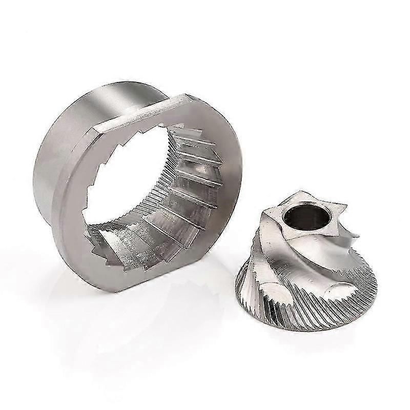 Conical coffee grinder burr set stainless steel replacement