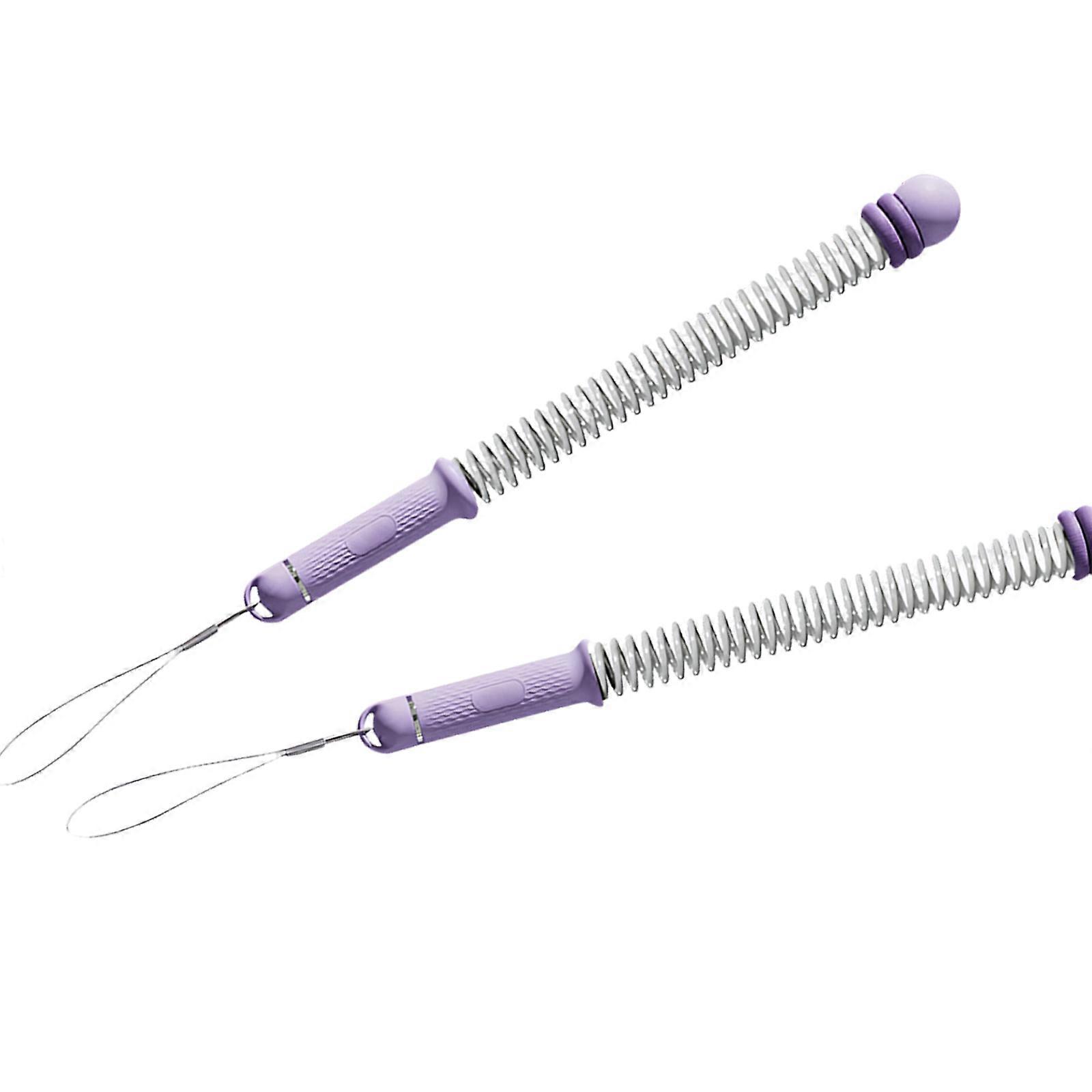 2 Pack Multipurpose Variable Resistance Exercise Rope for Body Workouts and Strength Building Suitable for Advanced User  Purple